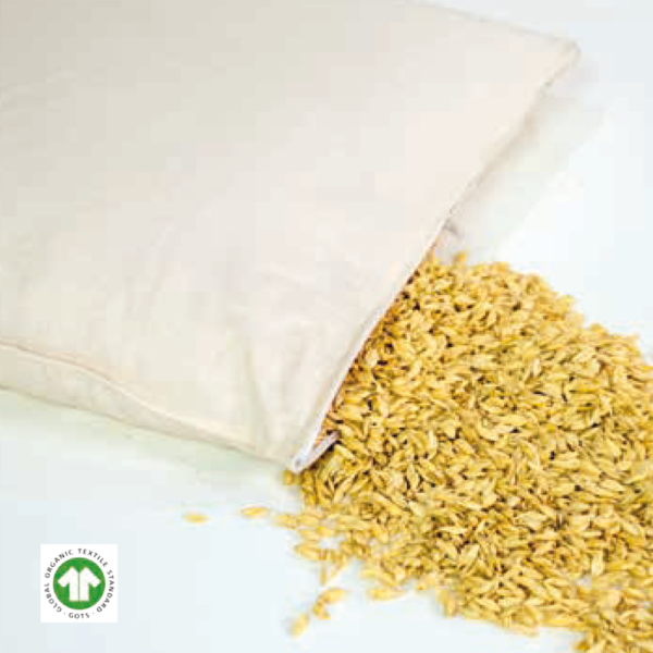 Cuscino in pula di farro BIO certificato